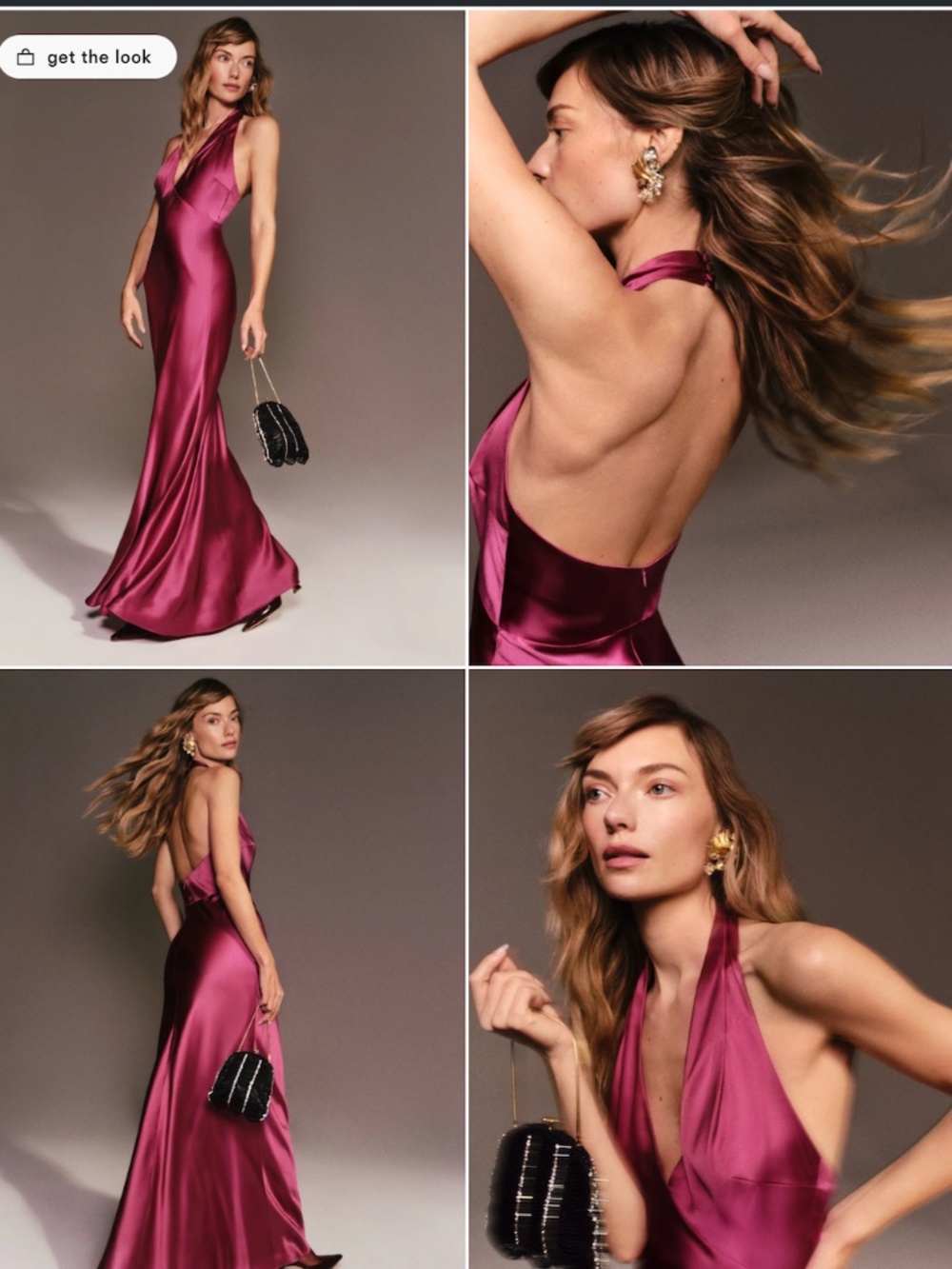 Reformation Daniela Silk Dress Size 0 in Hibiscus Tea